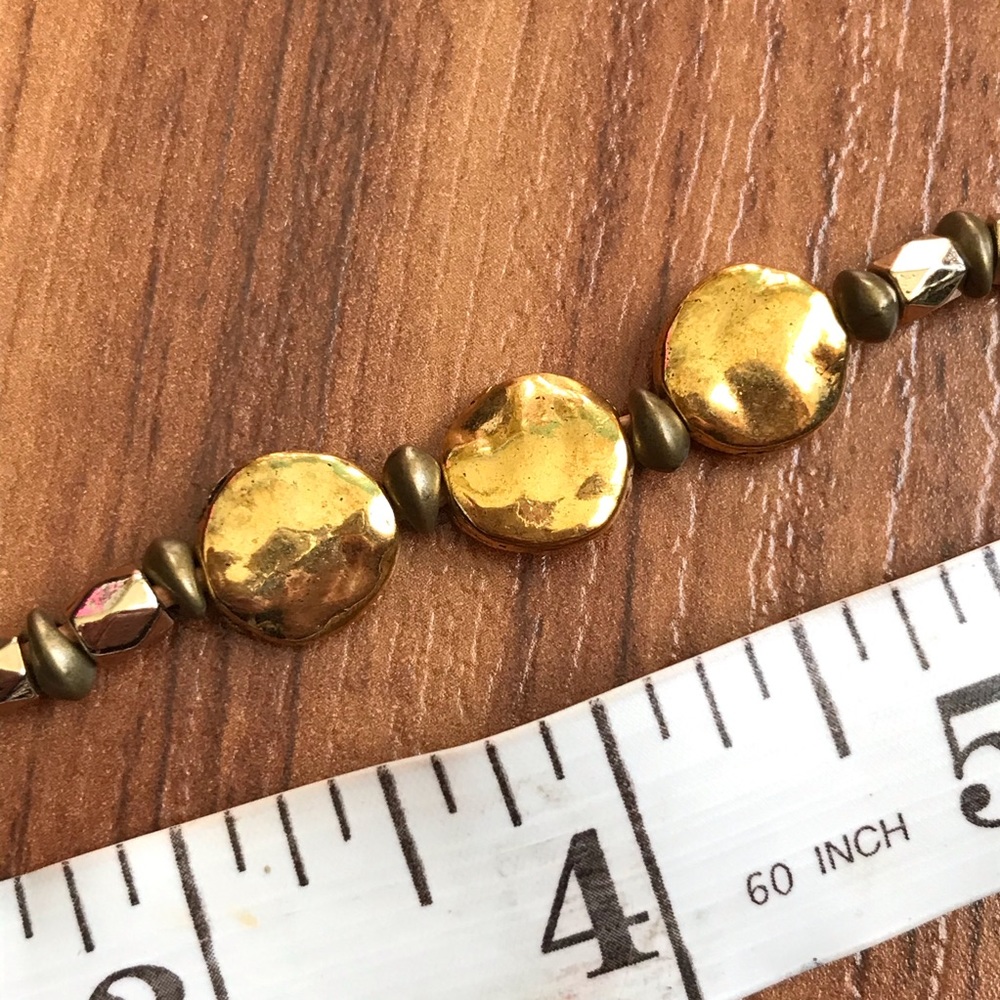 Gold tone bracelet - Picture 5 of 6